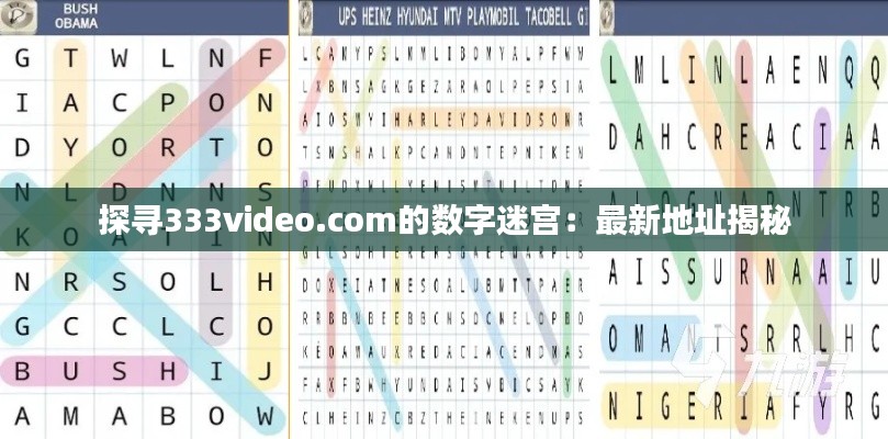 探寻333video.com的数字迷宫：最新地址揭秘