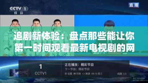 追剧新体验：盘点那些能让你第一时间观看最新电视剧的网站