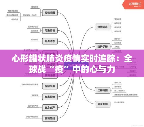 心形罐状肺炎疫情实时追踪：全球战“疫”中的心与力