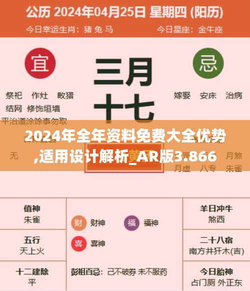 2024年全年资料免费大全优势,适用设计解析_AR版3.866