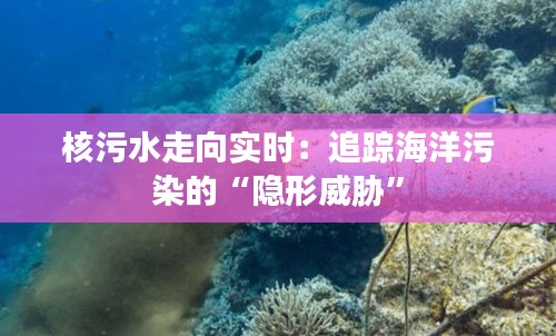 核污水走向实时：追踪海洋污染的“隐形威胁”