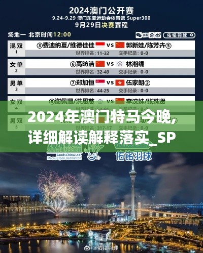 2024年澳门特马今晚,详细解读解释落实_SP2.675