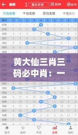 黄大仙三肖三码必中肖：一个赌博老手的经验分享
