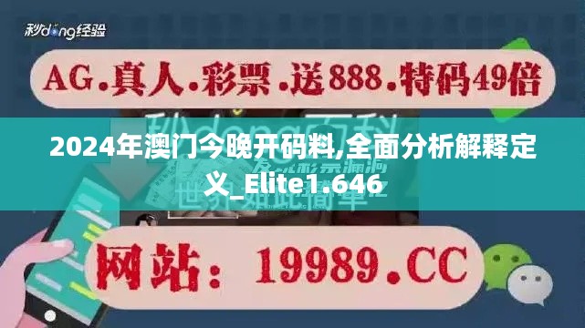 2024年澳门今晚开码料,全面分析解释定义_Elite1.646