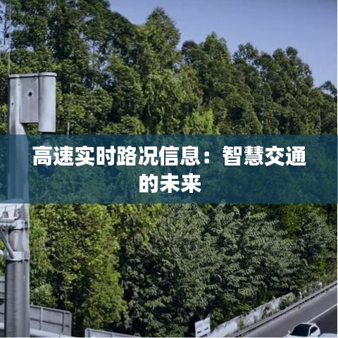 高速实时路况信息：智慧交通的未来