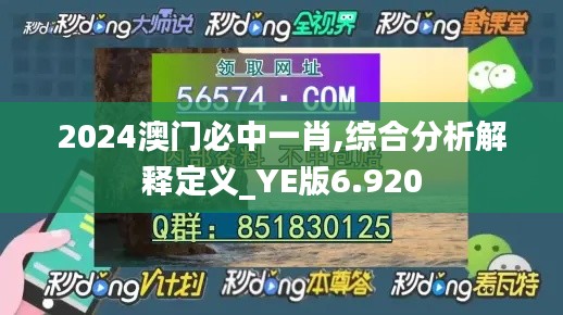 2024澳门必中一肖,综合分析解释定义_YE版6.920