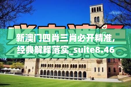 新澳门四肖三肖必开精准,经典解释落实_suite8.462