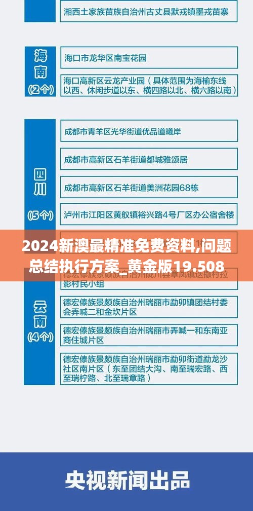 2024新澳最精准免费资料,问题总结执行方案_黄金版19.508