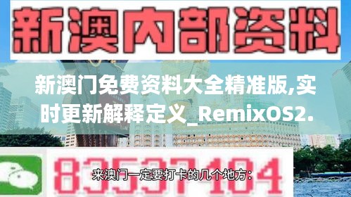 新澳门免费资料大全精准版,实时更新解释定义_RemixOS2.977