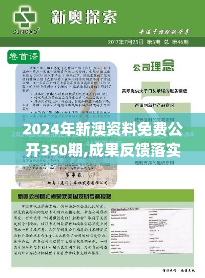 2024年新澳资料免费公开350期,成果反馈落实_suite2.946