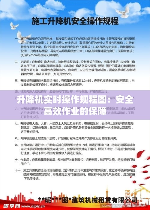 升降机实时操作规程图：安全高效作业的保障