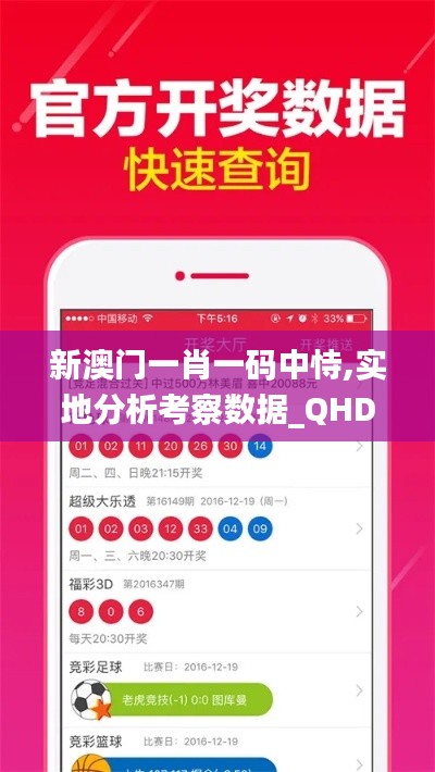 新澳门一肖一码中恃,实地分析考察数据_QHD版9.877