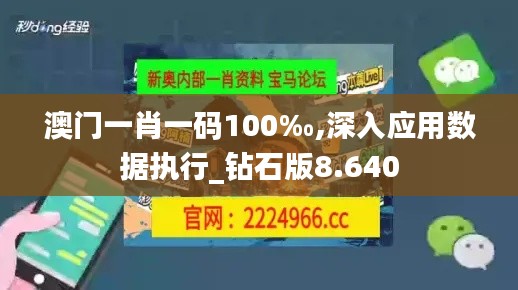 澳门一肖一码100‰,深入应用数据执行_钻石版8.640