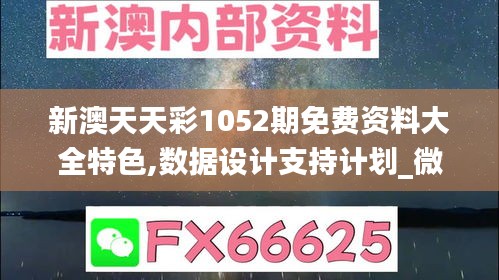 新澳天天彩1052期免费资料大全特色,数据设计支持计划_微型版9.191