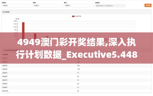 4949澳门彩开奖结果,深入执行计划数据_Executive5.448