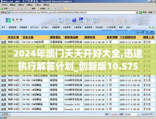 2024年澳门天天开好大全,迅速执行解答计划_创新版10.575