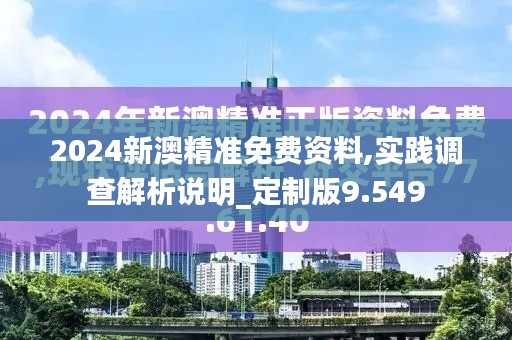 2024新澳精准免费资料,实践调查解析说明_定制版9.549