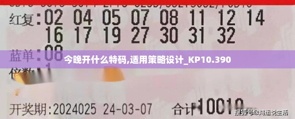 今晚开什么特码,适用策略设计_KP10.390