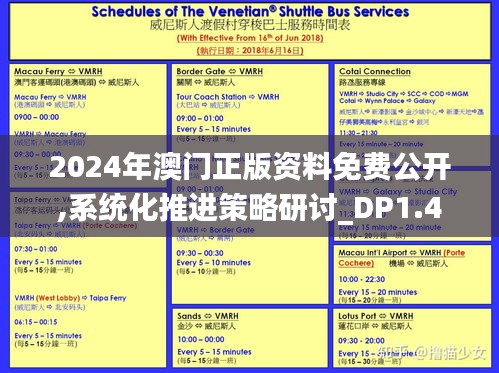 2024年澳门正版资料免费公开,系统化推进策略研讨_DP1.415