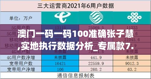 澳门一码一码100准确张子慧,实地执行数据分析_专属款7.770