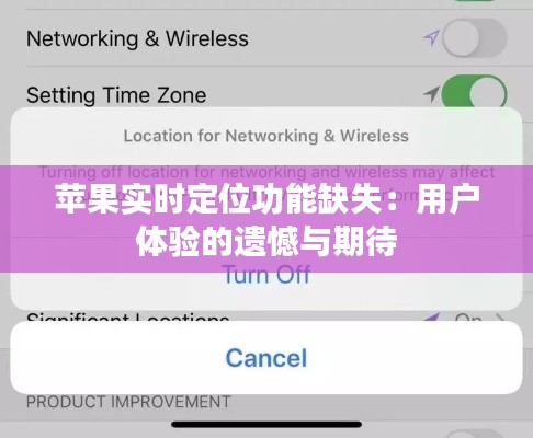 苹果实时定位功能缺失：用户体验的遗憾与期待