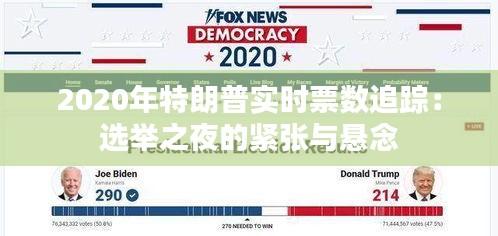 2020年特朗普实时票数追踪：选举之夜的紧张与悬念