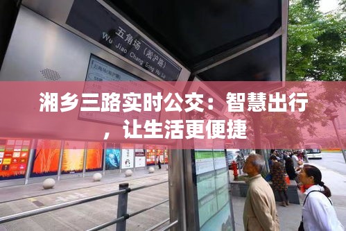 湘乡三路实时公交：智慧出行，让生活更便捷