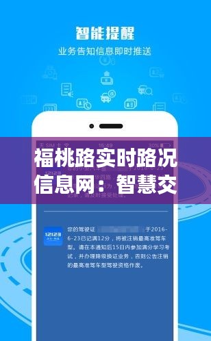 福桃路实时路况信息网：智慧交通的贴心助手