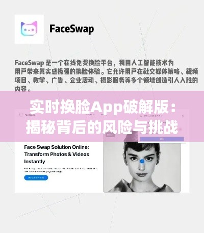 实时换脸App破解版：揭秘背后的风险与挑战