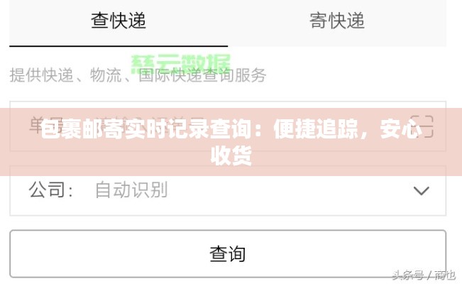 包裹邮寄实时记录查询：便捷追踪，安心收货