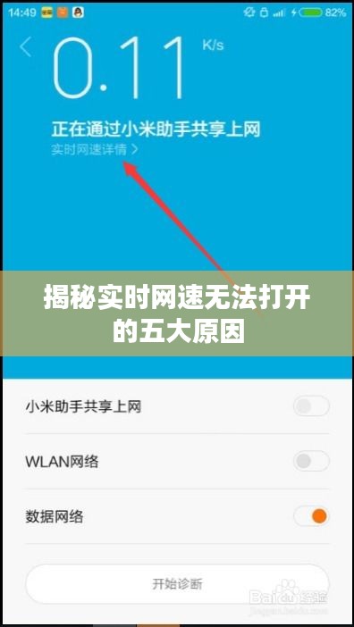 揭秘实时网速无法打开的五大原因