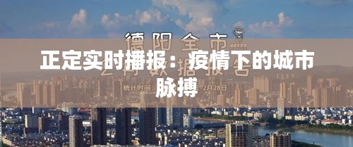 正定实时播报：疫情下的城市脉搏