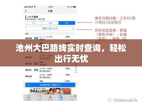 池州大巴路线实时查询，轻松出行无忧