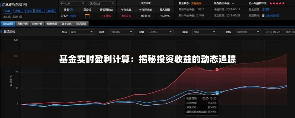 基金实时盈利计算：揭秘投资收益的动态追踪