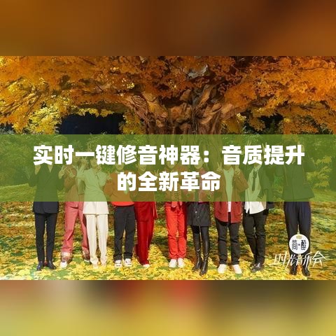 实时一键修音神器：音质提升的全新革命