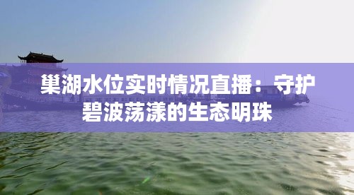 巢湖水位实时情况直播：守护碧波荡漾的生态明珠