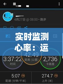 实时监测心率：运动中的健康守护神