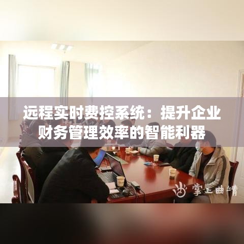 远程实时费控系统：提升企业财务管理效率的智能利器