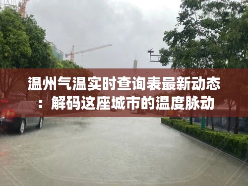 温州气温实时查询表最新动态：解码这座城市的温度脉动