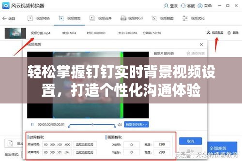 轻松掌握钉钉实时背景视频设置，打造个性化沟通体验
