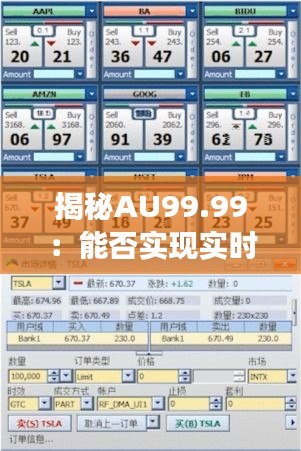 揭秘AU99.99：能否实现实时交易及其优势解析