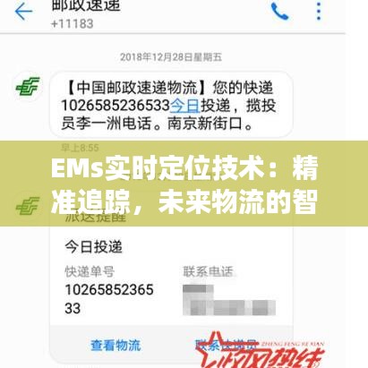 EMs实时定位技术：精准追踪，未来物流的智慧之选