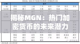 揭秘MGN：热门加密货币的未来潜力与风险