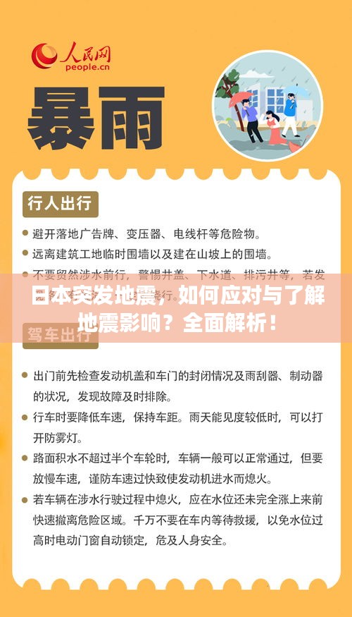 日本突发地震，如何应对与了解地震影响？全面解析！