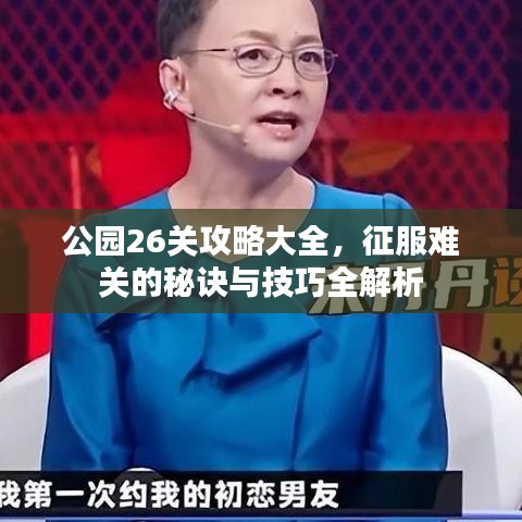 公园26关攻略大全，征服难关的秘诀与技巧全解析