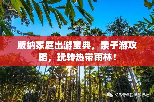 版纳家庭出游宝典，亲子游攻略，玩转热带雨林！