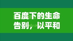 百度下的生命告别，以平和心态期待生命的终点