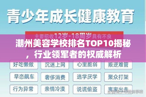 潮州美容学校排名TOP10揭秘，行业领军者的权威解析