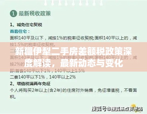 新疆伊犁二手房差额税政策深度解读，最新动态与变化