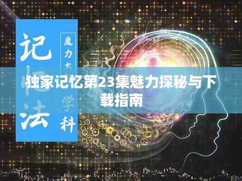 独家记忆第23集魅力探秘与下载指南